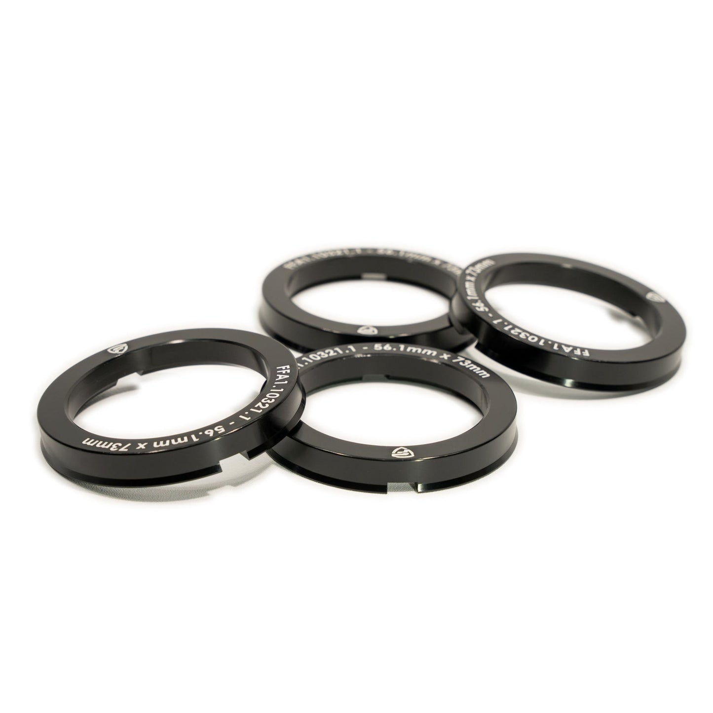 FactionFab Hub Centric Ring Set (73mm to 56.1mm) - Graveyard Performance