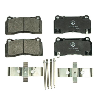 FactionFab V2 Brake Pads - F40 Caliper - Graveyard Performance