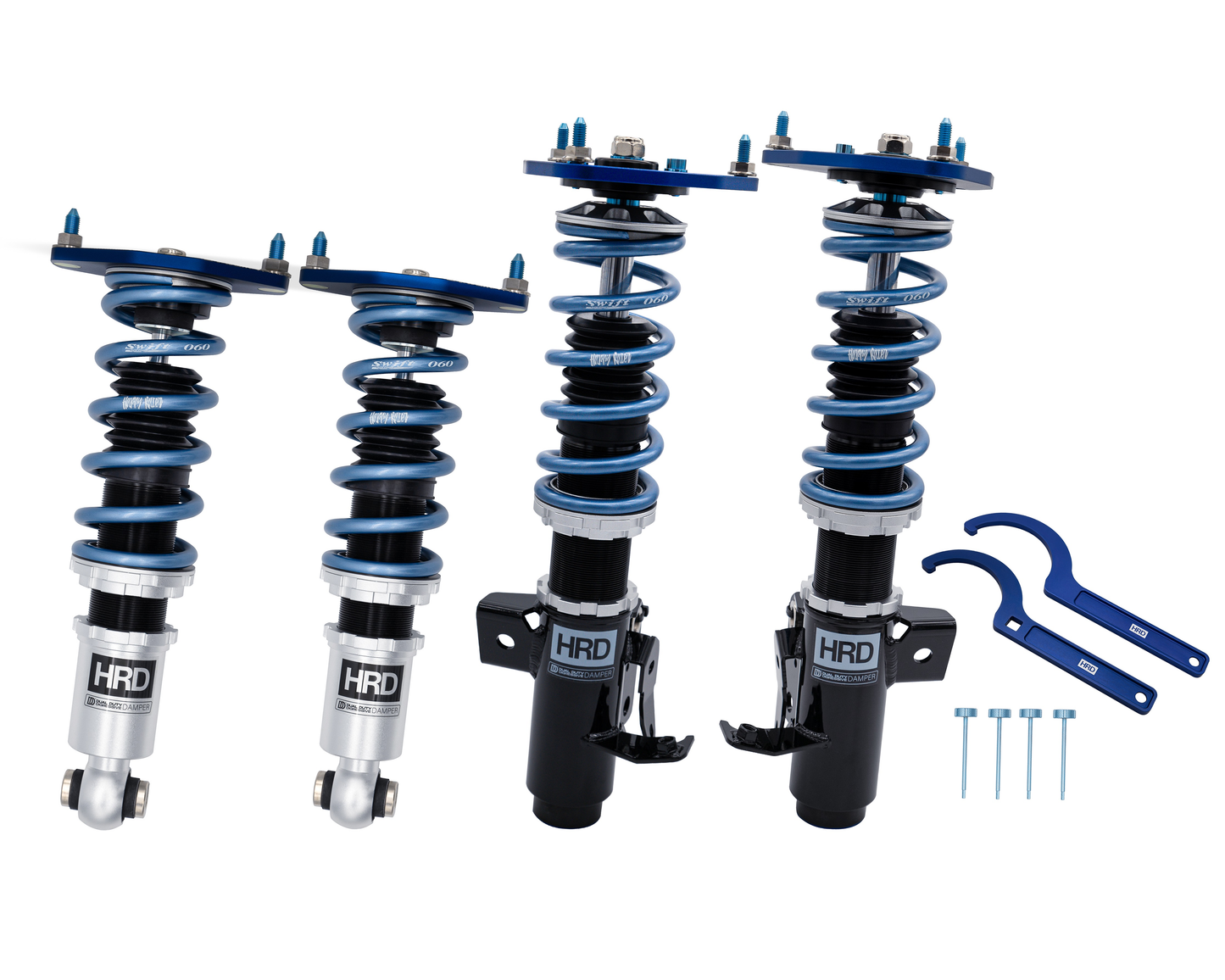 HRD Street Performance Coilovers for 2013-2020 Scion FRS/ Subaru BRZ / Toyota 86 (ZN6/ZC6)