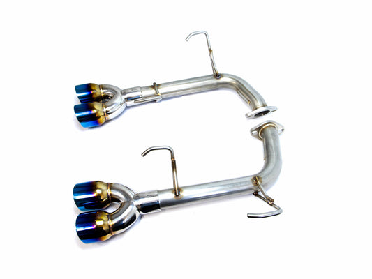 FactionFab Axle Back Exhaust Burnt Stainless Tip 2022+ WRX