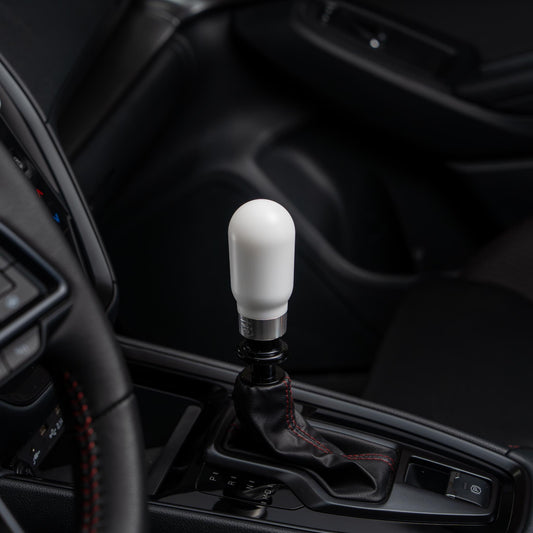 Billetworkz "Hybrid" Shift Knob - Fits Subaru CVT: WRX (15–21), Crosstrek (13–23), Forester (14–18), Impreza (12–23), Legacy/Outback (10–14) - Graveyard Performance