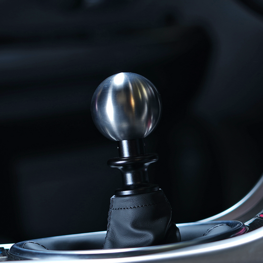Billetworkz Automatic Shifter - Titanium Brushed - Fits Subaru CVT: WRX (15–21), Crosstrek (13–23), Forester (14–18), Impreza (12–23), Legacy/Outback (10–14) - Graveyard Performance