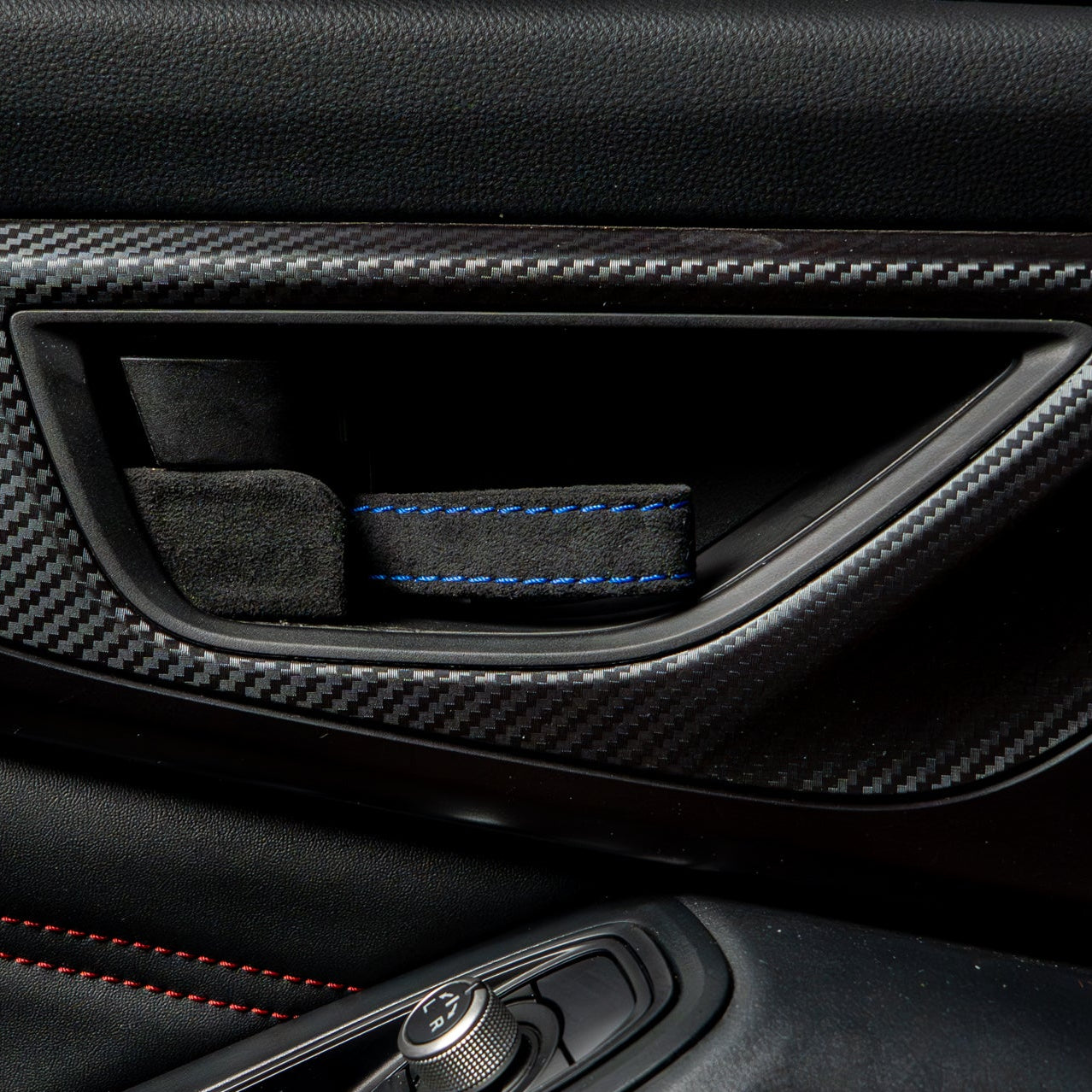 Billetworkz Alcantara Door Pull Strap Kit - Fits Subaru WRX/BRZ/GR86/Ascent (2022+), Crosstrek (2018+) & More