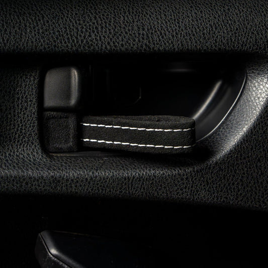 Billetworkz Alcantara Door Pull Strap Kit - Fits Subaru WRX/STI (2002–2007)