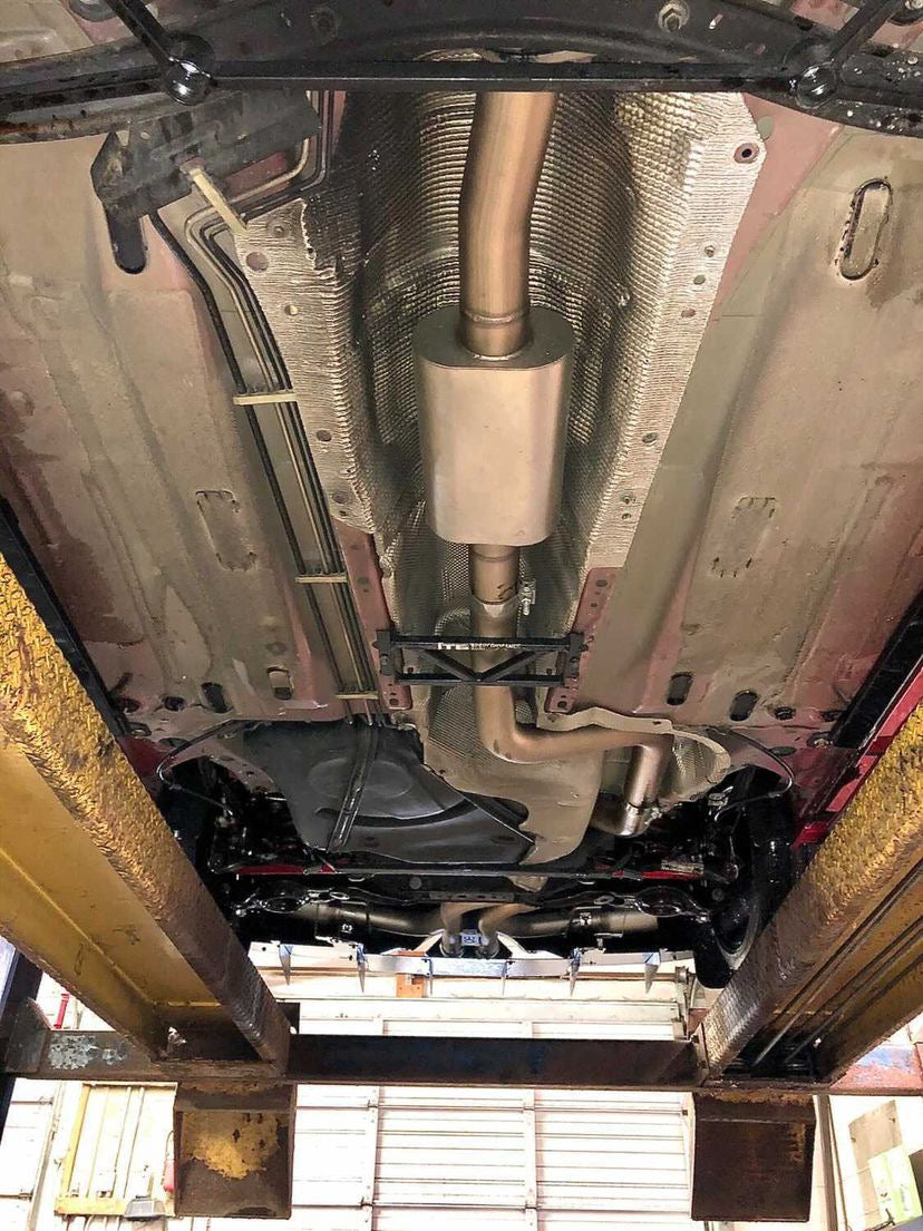 Ford Focus ST (2013-2018) Rear Mid Chassis Brace - Graveyard Performance