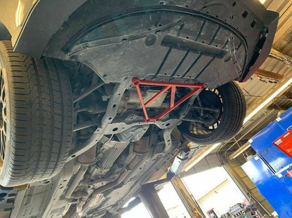Ford Mustang S550 (2015-2022) Crossmember Brace AKA The Crowd Controller - Graveyard Performance