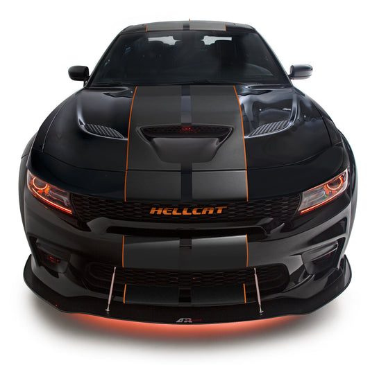 APR Performance Dodge Charger Widebody Carbon Fiber Front Wind Splitter 2020 - 2023