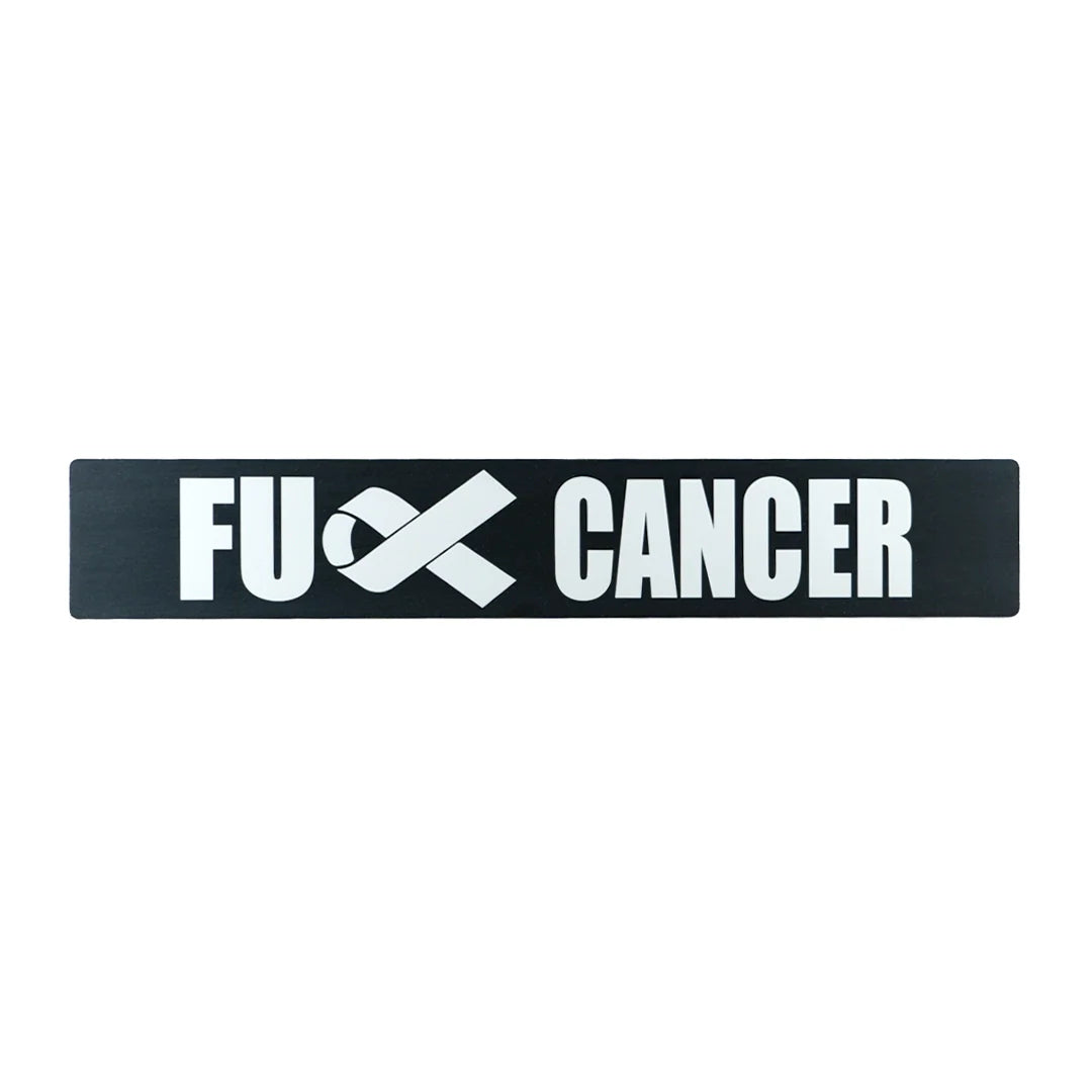 Billetworkz "F Cancer" License Plate Delete - Graveyard Performance