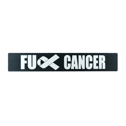 Billetworkz "F Cancer" License Plate Delete - Graveyard Performance