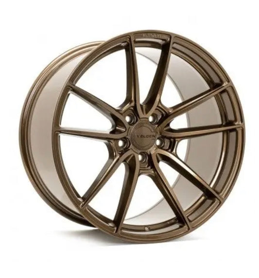 Velgen Wheels VF5 Wheel Gloss Bronze 22x10.5 5x114.3 Bolt, 30 Offset, 70.5 Bore (2020-2022 Explorer ST) - VF52210.5GBRZ1143070.5