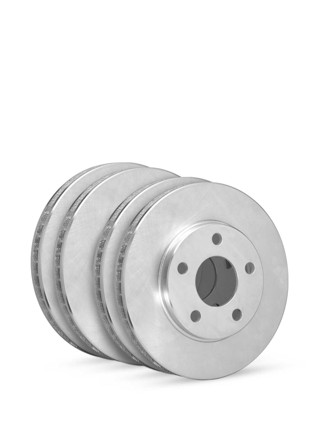 R1 Concepts E-Line Blank Brake Rotor & Drum Set, 2012-2018 Ford/Lincoln/Mercury/Mazda, Position: Front & Rear with  Optimum Oep pads