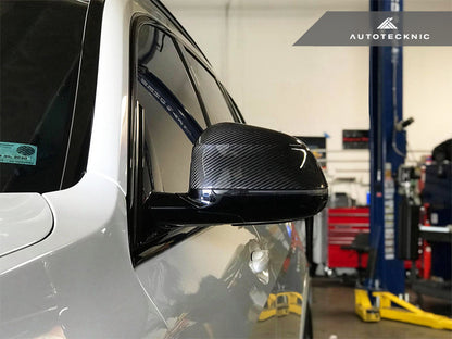 AutoTecknic Replacement Dry Carbon Mirror Covers - G01 X3 | G02 X4 - Graveyard Performance