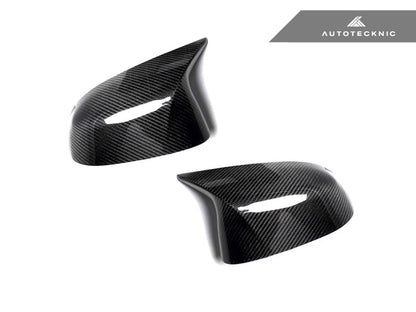 AutoTecknic M-Inspired Carbon Fiber Mirror Covers - G01 X3 | G02 X4 | G05 X5 | G06 X6 | G07 X7 - Graveyard Performance