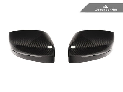 AutoTecknic Replacement Version II Dry Carbon Mirror Covers - G30 5-Series | G32 6-Series GT | G11 7-Series - Graveyard Performance