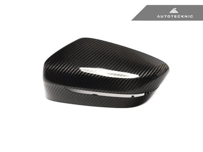 AutoTecknic Replacement Version II Dry Carbon Mirror Covers - G30 5-Series | G32 6-Series GT | G11 7-Series - Graveyard Performance