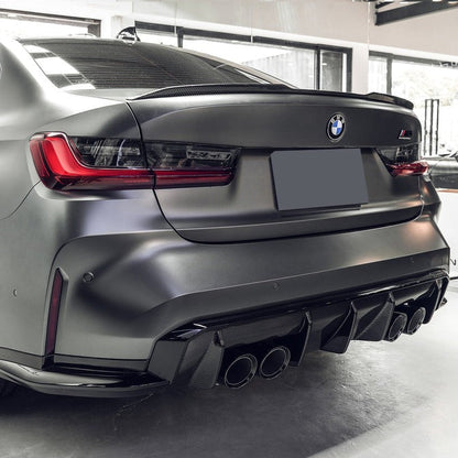 Carbon Fiber Rear Diffuser - BMW G80 M3 & G82/G83 M4 - Graveyard Performance