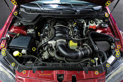 Pontiac G8 (2008-2009) Titanium Engine Bay Kit - Graveyard Performance