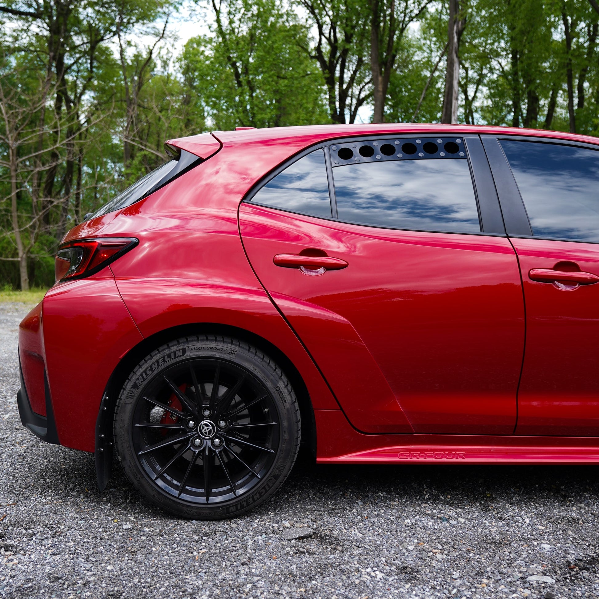 Billetworkz Window Vents Toyota GR Corolla / Corolla Hatch 2019+ - Graveyard Performance