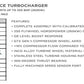 Garrett PowerMax Direct Fit Turbocharger Upgrade Ford Focus ST 2013-2018