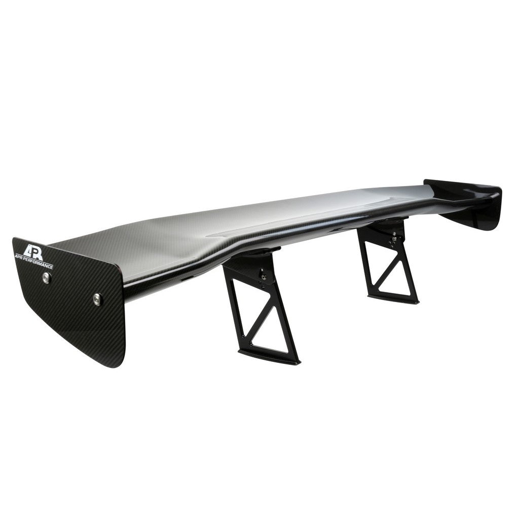 APR Performance Tesla Model S Plaid GTC500 71" Carbon Fiber Adjustable Wing 2021 - Up