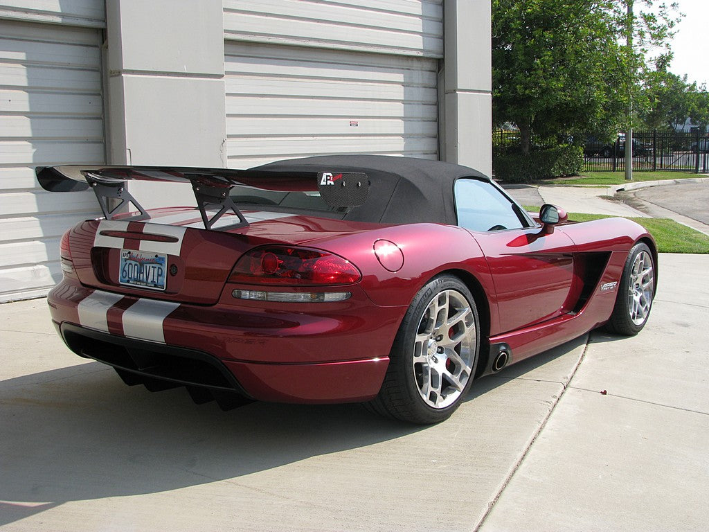 APR Performance Dodge Viper Convertible GTC500 Carbon Fiber Adjustable Wing 2003 - 2010