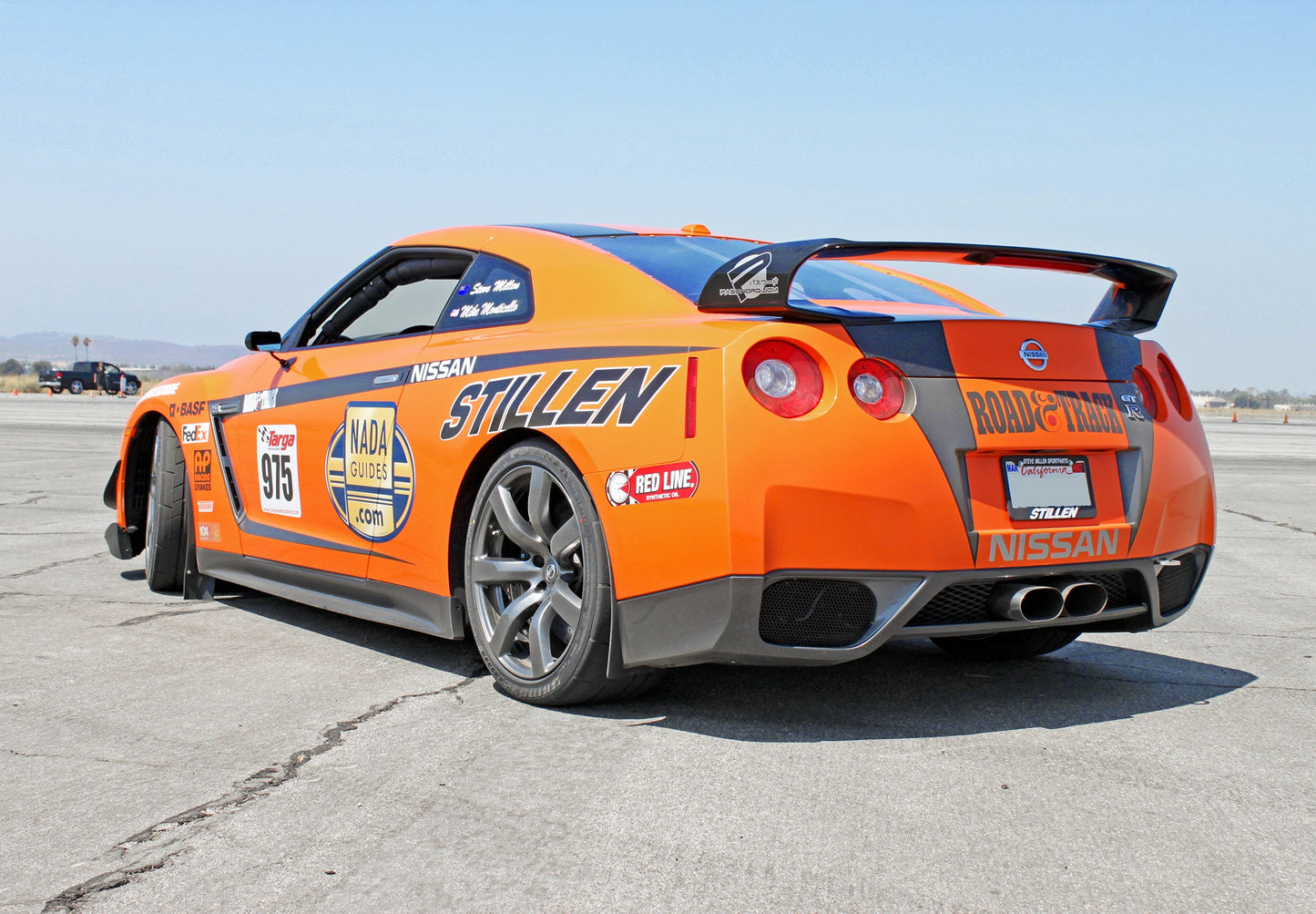 Stillen Nissan GT-R R35 Aero Side Skirts Polyurethane For 09-15 Nissan GT-R