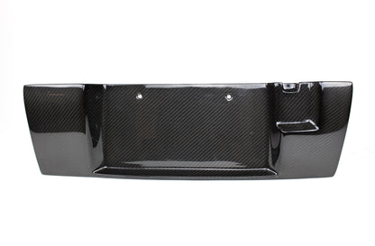 APR Performance Carbon Fiber Nissan GTR R35 License Plate Backing 2012-2016