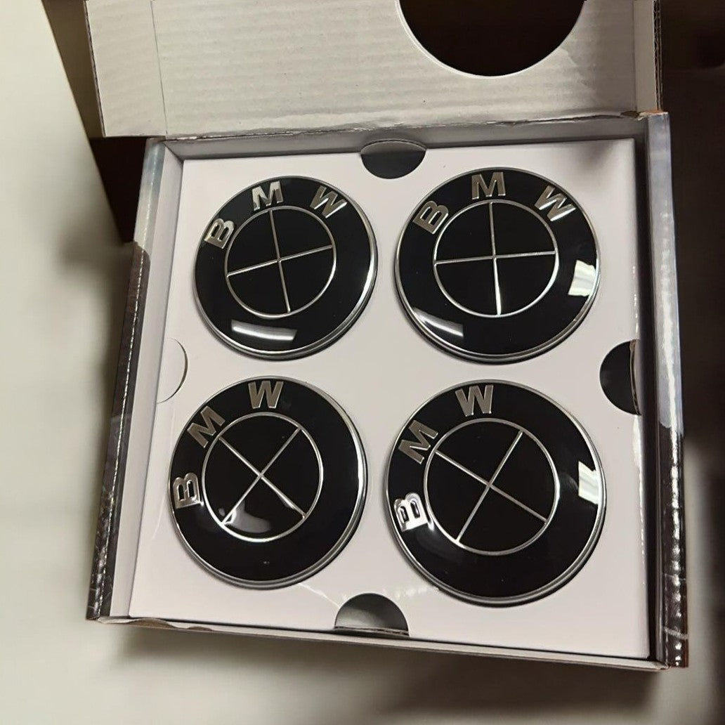 Genuine OEM BMW Floating Wheel Center Caps (Set of 4) - 5x120/ 5x112 - Graveyard Performance