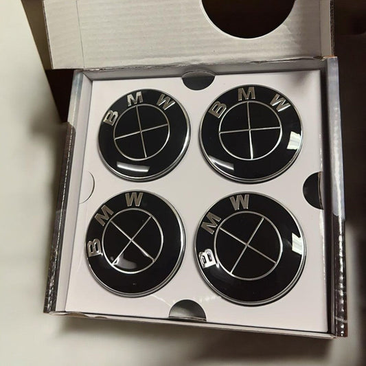 Genuine OEM BMW Floating Wheel Center Caps (Set of 4) - 5x120/ 5x112 - Graveyard Performance
