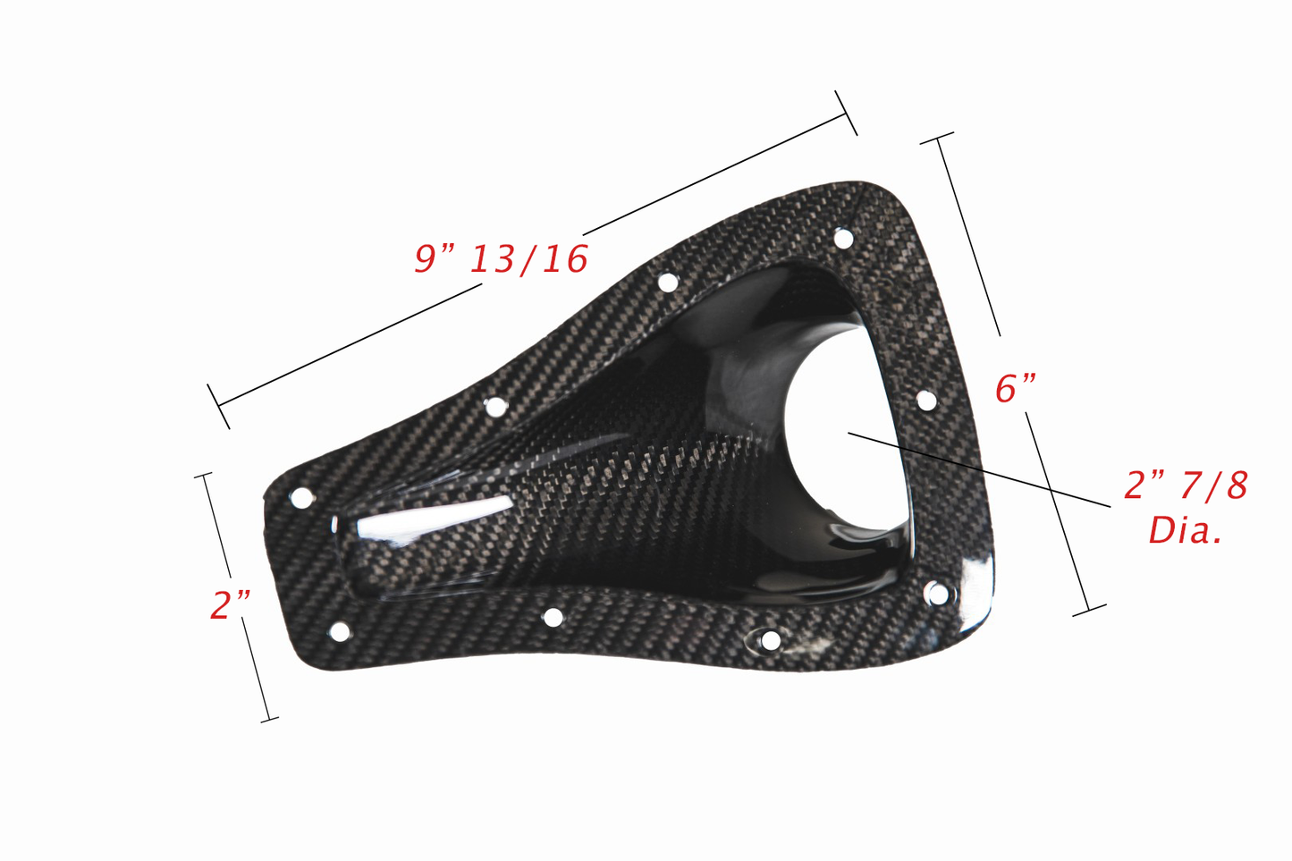 APR Performance Carbon Fiber Universal Fitment Funnel NACA Ducts