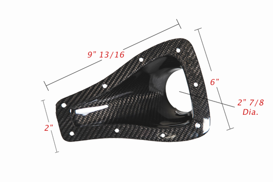 APR Performance Carbon Fiber Universal Fitment Funnel NACA Ducts
