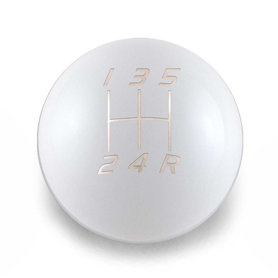 Billetworkz Weighted Shift Knob - 5-Speed Velocity Engraving for Subaru - Graveyard Performance