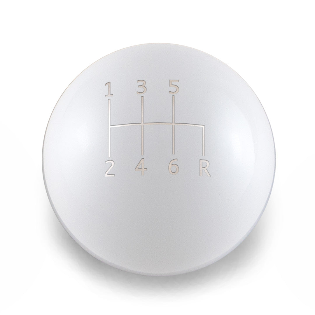 Billetworkz Weighted Shift Knob - 6-Speed Standard Engraving for Subaru