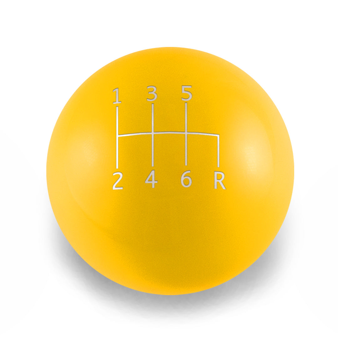 Billetworkz Weighted Shift Knob - 6-Speed Standard Engraving for Subaru
