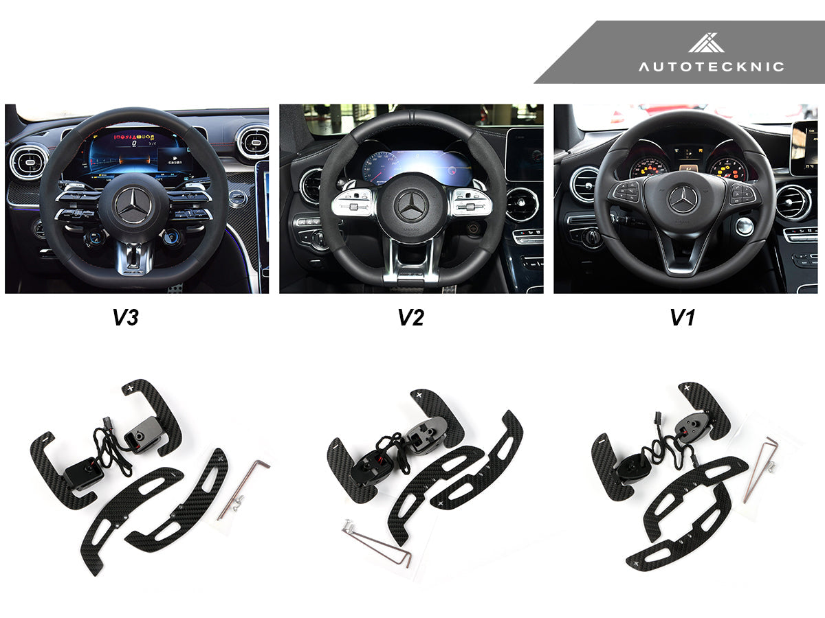AutoTecknic Magnetic Corsa Shift Paddles - Mercedes-Benz - Graveyard Performance