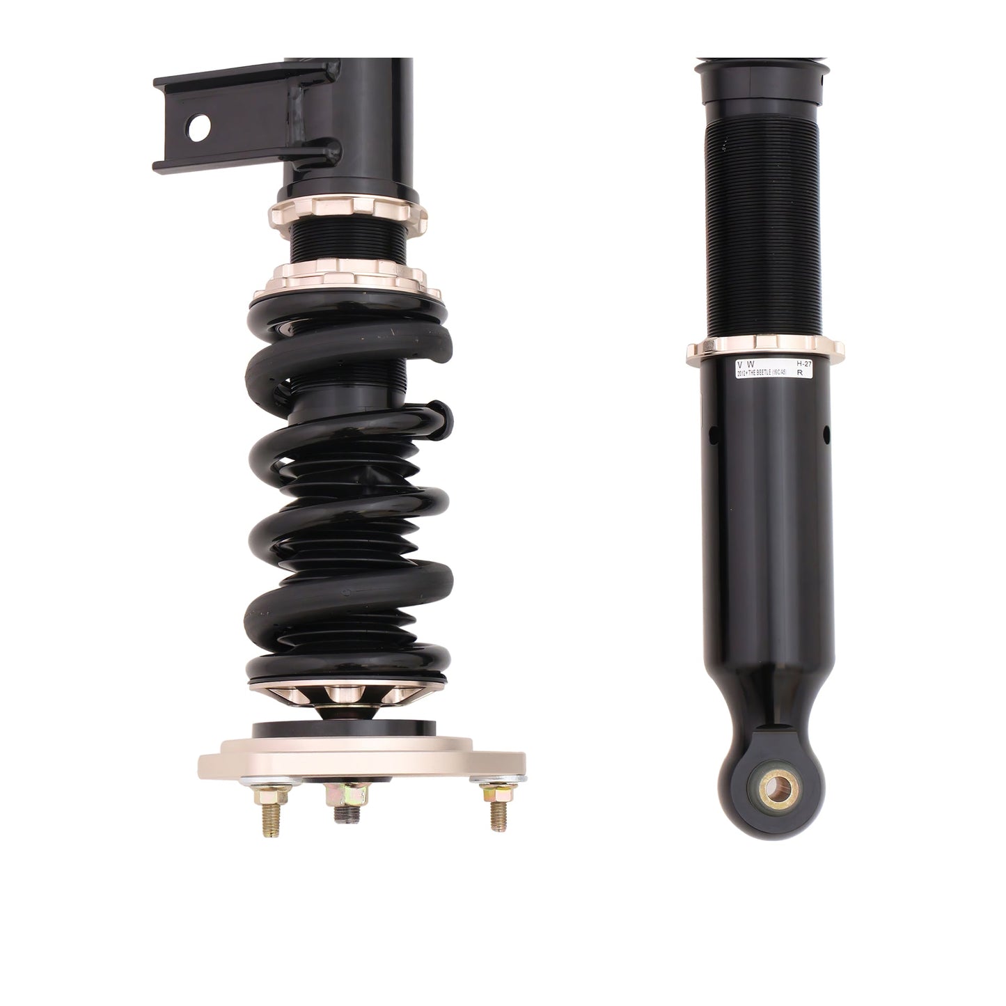 BC Racing Coilovers 12-19 Volkswagen Beetle A5 (49.5mm Front Strut)
