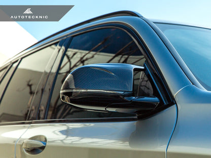AutoTecknic Replacement Dry Carbon Mirror Covers - G09 XM - Graveyard Performance