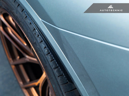 AutoTecknic Carbon Fiber Rear Splash Guards - F97 X3M | G01 X3 - Graveyard Performance