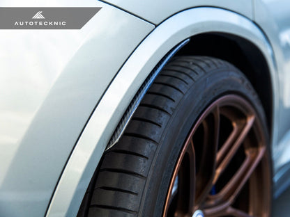 AutoTecknic Carbon Fiber Rear Splash Guards - F97 X3M | G01 X3 - Graveyard Performance