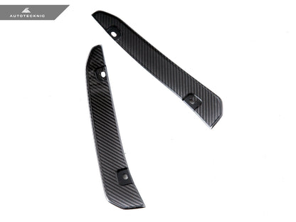 AutoTecknic Carbon Fiber Rear Splash Guards - F97 X3M | G01 X3 - Graveyard Performance