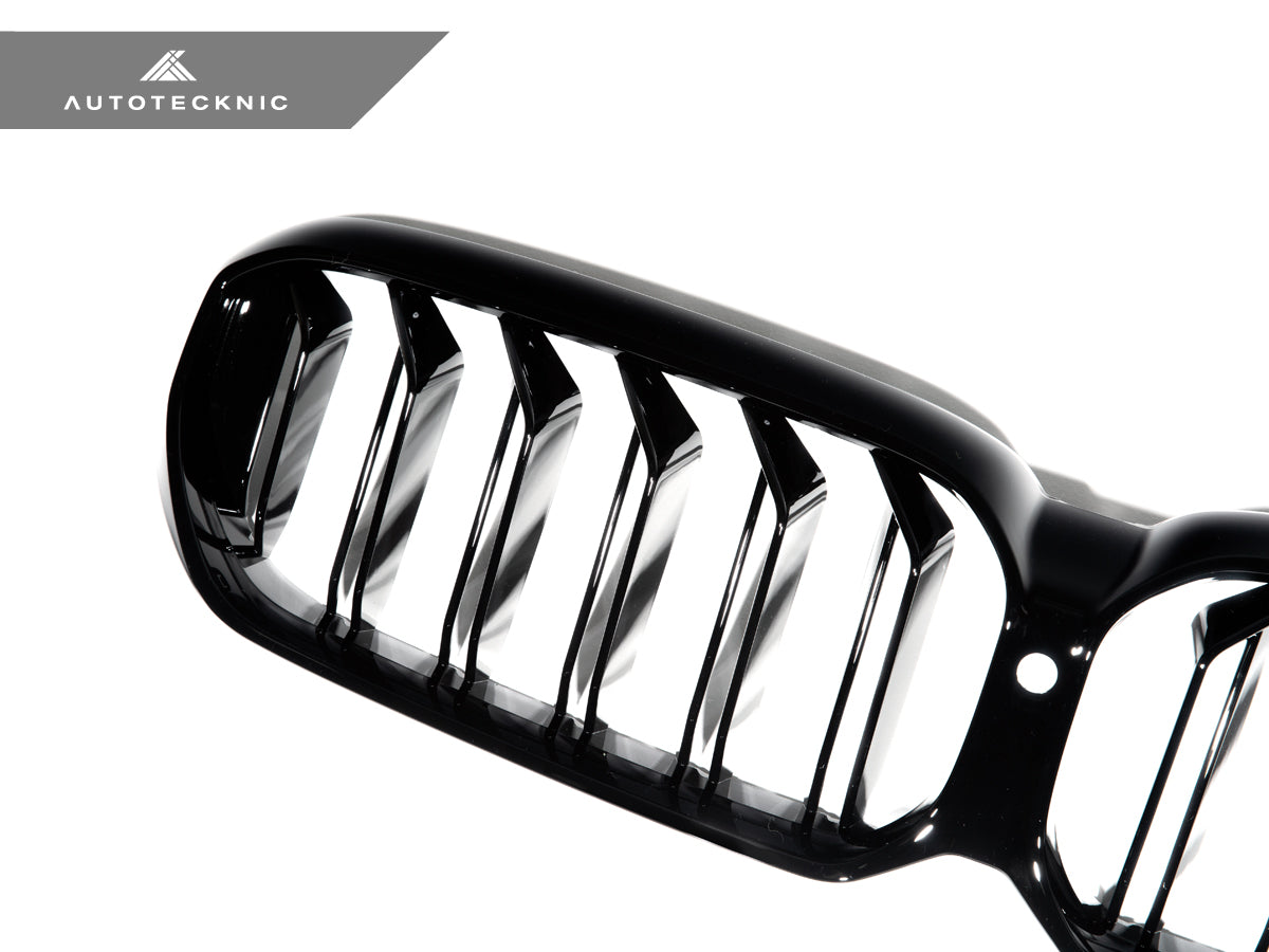 AutoTecknic Gloss Black Front Grille - F90 M5 LCI | G30 5-Series LCI - Graveyard Performance