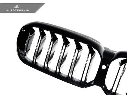 AutoTecknic Gloss Black Front Grille - F90 M5 LCI | G30 5-Series LCI - Graveyard Performance