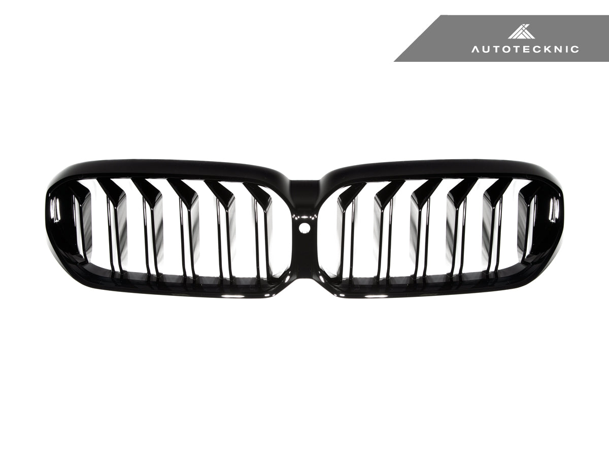 AutoTecknic Gloss Black Front Grille - F90 M5 LCI | G30 5-Series LCI - Graveyard Performance