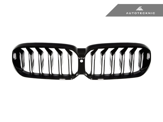 AutoTecknic Gloss Black Front Grille - F90 M5 LCI | G30 5-Series LCI - Graveyard Performance