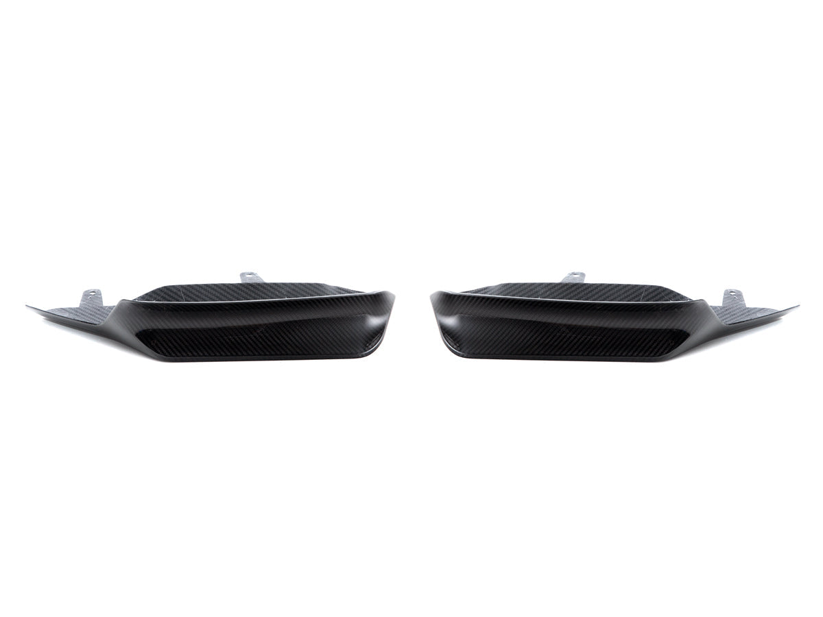 AutoTecknic Dry Carbon Performante Aero Splitter & Center Lip Set - F97 X3M | F98 X4M - Graveyard Performance