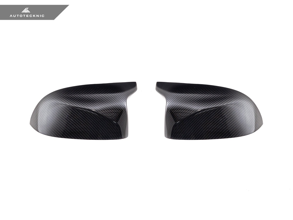 AutoTecknic Replacement Dry Carbon Mirror Covers - G01 X3 M40i LCI | G02 X4 M40i LCI - Graveyard Performance