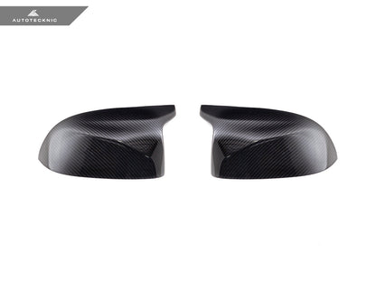 AutoTecknic Replacement Dry Carbon Mirror Covers - G01 X3 M40i LCI | G02 X4 M40i LCI - Graveyard Performance