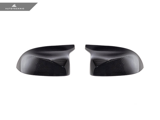 AutoTecknic Replacement Dry Carbon Mirror Covers - G05 X5 M60i | G06 X6 M60i