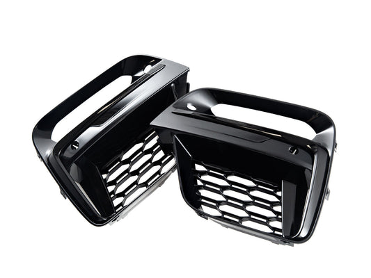 AutoTecknic Gloss Black Lower Grille Trim Set - G01 X3 | G02 X4 M40I Pre-LCI
