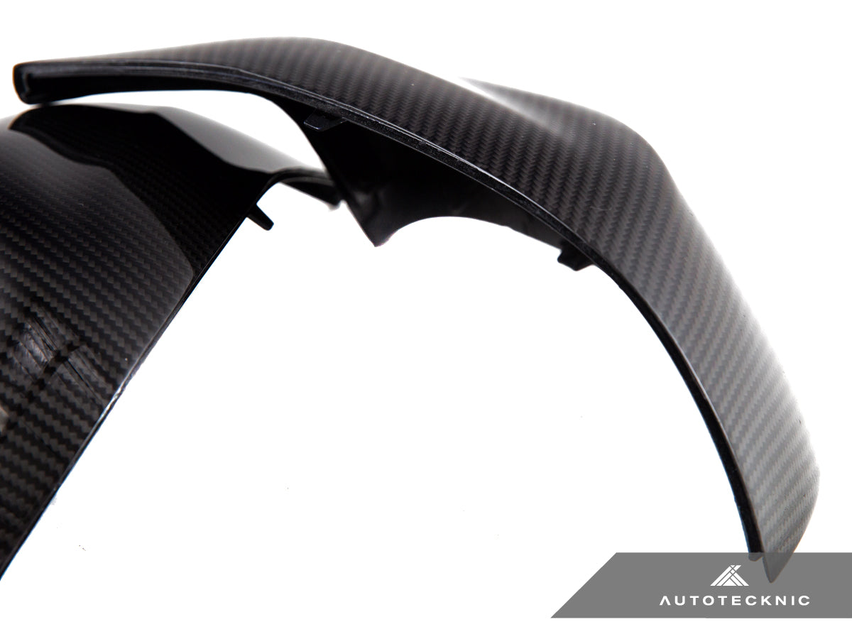 AutoTecknic Replacement Dry Carbon Mirror Covers - G01 X3 M40i LCI | G02 X4 M40i LCI - Graveyard Performance